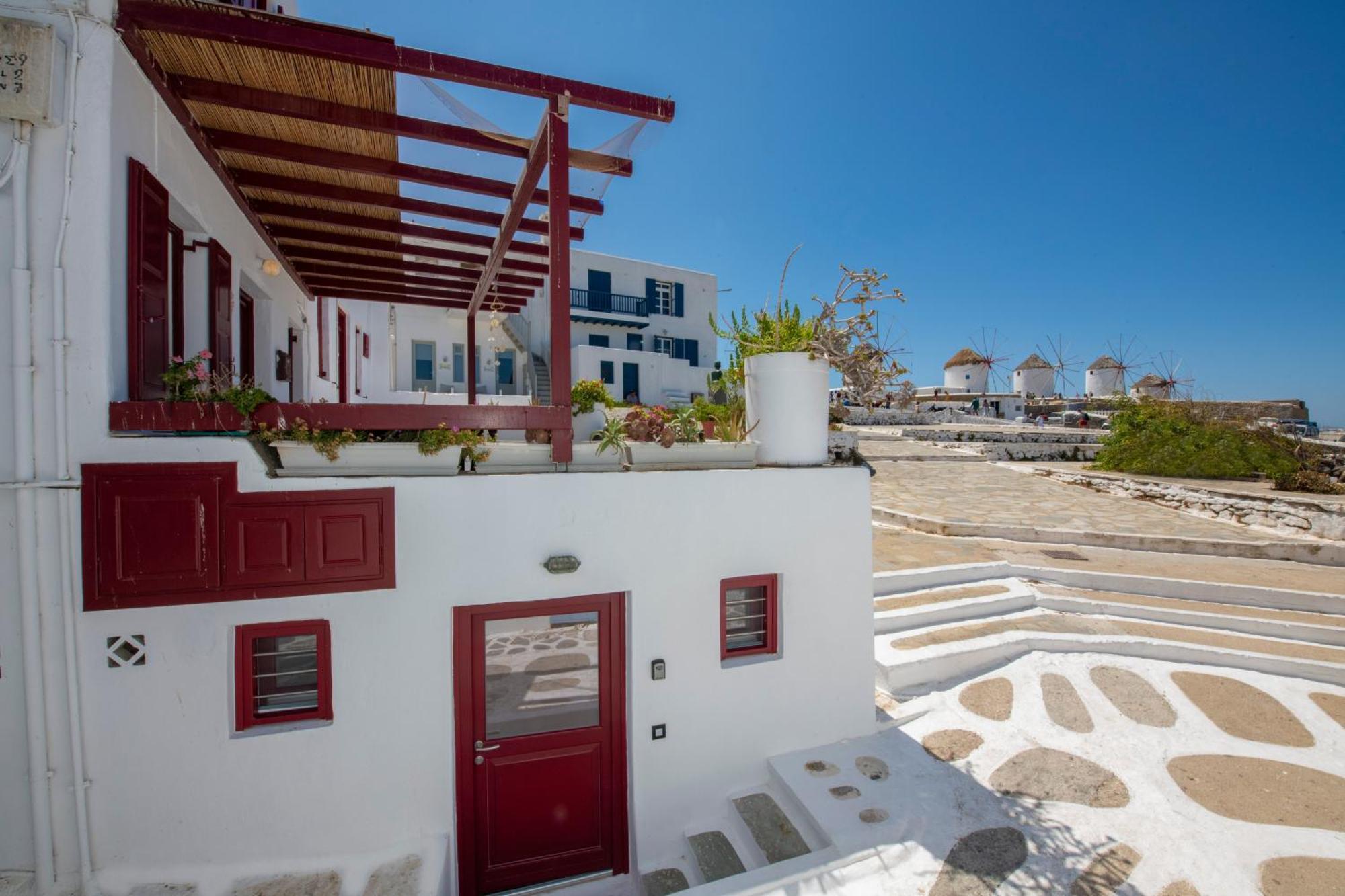 My Comfy Windmills Apartment Mykonos Town Bagian luar foto